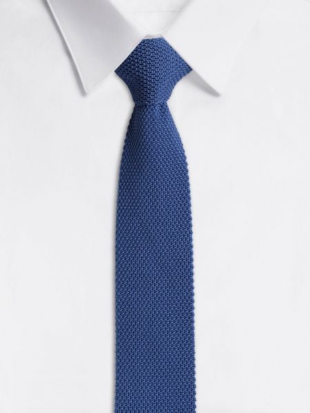 Corbata de punto Dolce & Gabbana azul