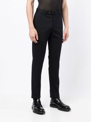Slim fit kalhoty Pt01 černé