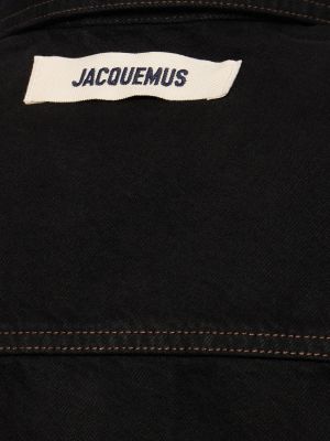 Bavlněná bunda Jacquemus černá