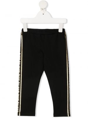 Trykt stretch bukser for jenter Balmain Kids svart