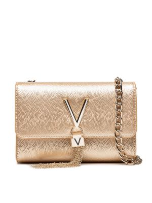 Pisemska torbica Valentino zlata