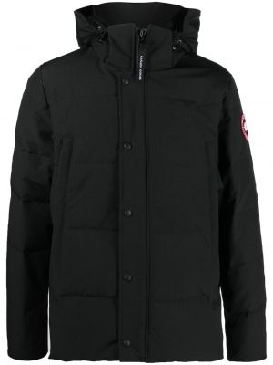 Kapucnis kabát Canada Goose fekete