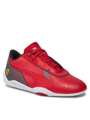 Sneakersy Puma Ferrari czerwone
