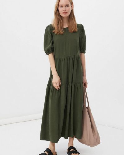 Расклешенное платье расклешенное Finn Flare, зеленое