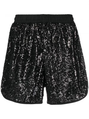 Pailletten shorts ausgestellt Adidas schwarz