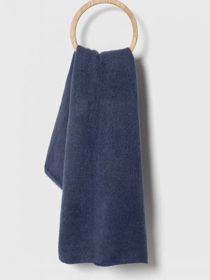 Меланжевий шарф Answear Lab синій