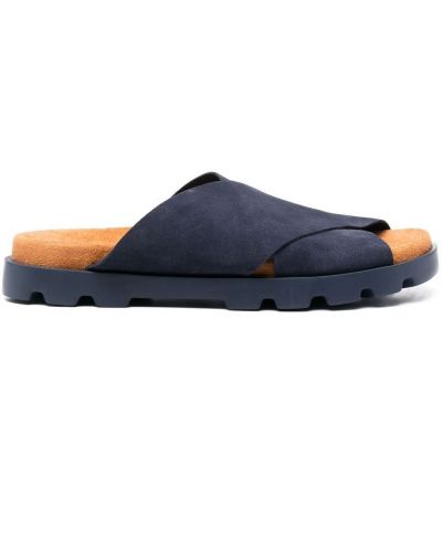 Sandales en cuir Camper bleu