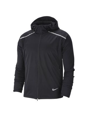 Pletena jakna Nike črna