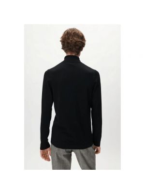 Jersey cuello alto de lana Drykorn negro