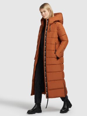 Zimný kabát Khujo hnedá