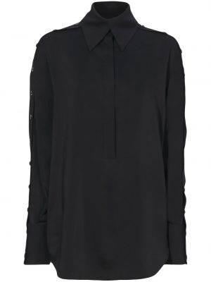 Krepo marškiniai Proenza Schouler juoda