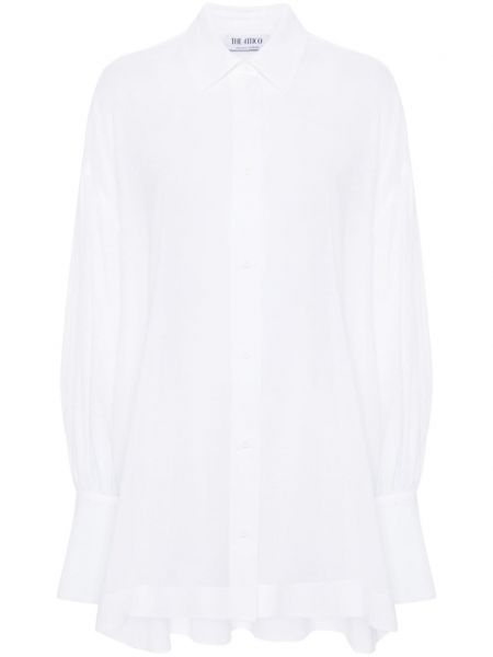 Βαμβακερό πουκάμισο The Attico λευκό