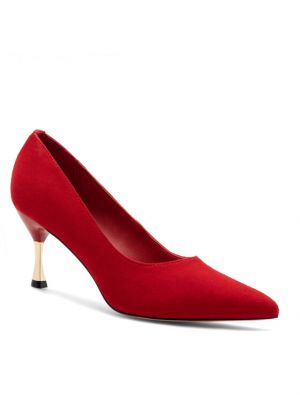 Pantofi cu toc cu toc cu toc Sergio Bardi roșu