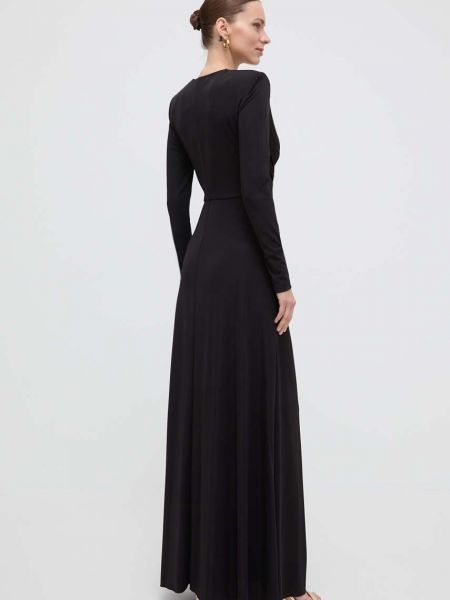 Dlouhé šaty Silvian Heach černé