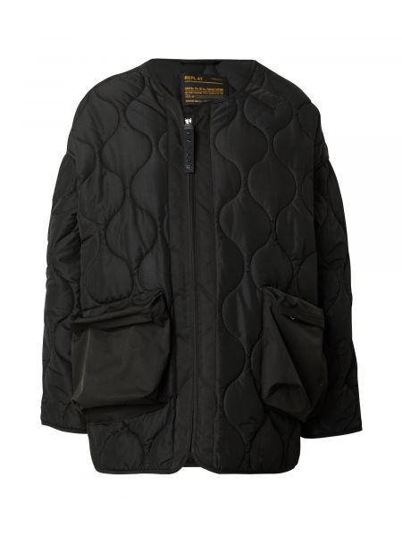 Prehodna jakna Replay črna