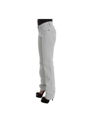 Slim fit skinny jeans aus baumwoll ausgestellt Costume National grau