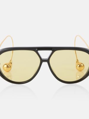 Slnečné okuliare Bottega Veneta žltá