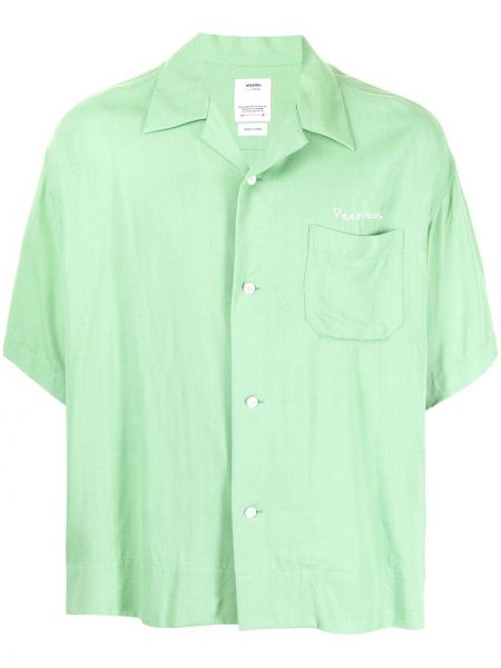 Camisa con bolsillos Visvim verde