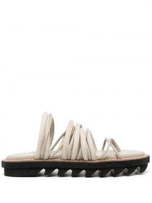 Sandale din piele cu platformă Sacai