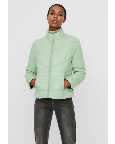 Утеплена куртка Vero Moda, зелена
