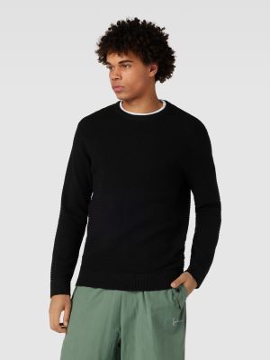 Dzianinowy sweter Tom Tailor Denim czarny