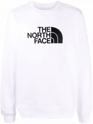 Sweat à imprimé The North Face blanc