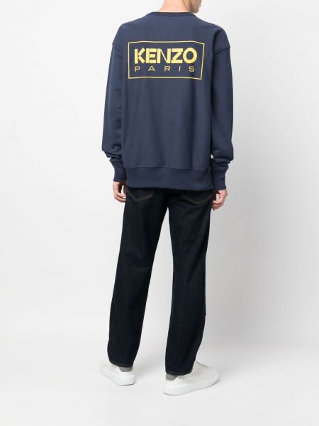 Sweatshirt mit print Kenzo blau