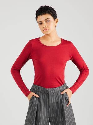 Tricou cu mânecă lungă Soyaconcept roșu