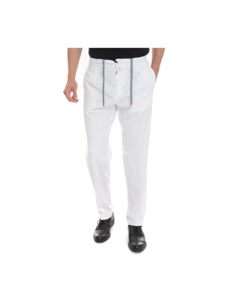 Pantalon de joggings Kiton blanc