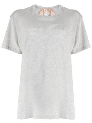 T-shirt en coton Nº21 gris