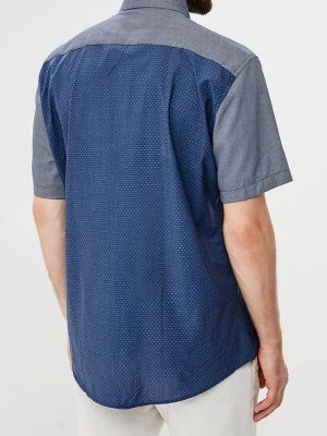 Рубашка Hansgrubber синяя