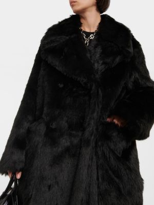 Palton de blană Givenchy negru