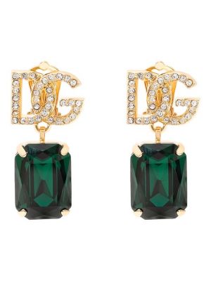 Серьги Dolce & Gabbana зеленые