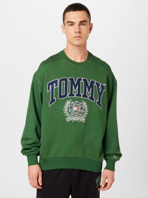 Megztinis Tommy Jeans žalia