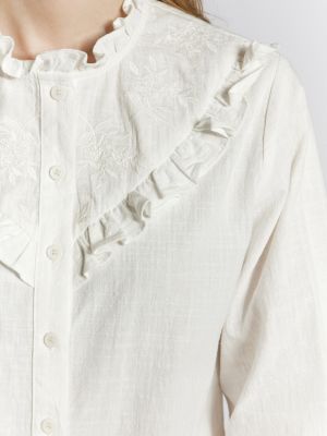 Μπλούζα Dreimaster Vintage λευκό