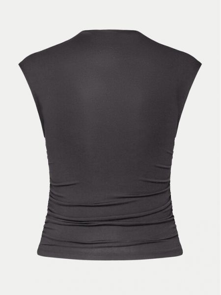 Top court slim en tricot Gina Tricot