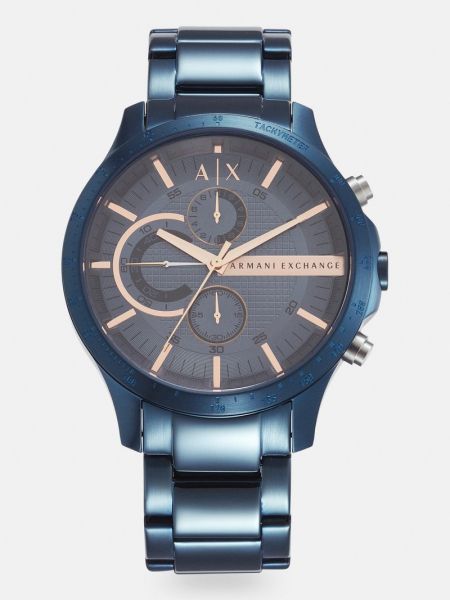 Zegarek Armani Exchange niebieski