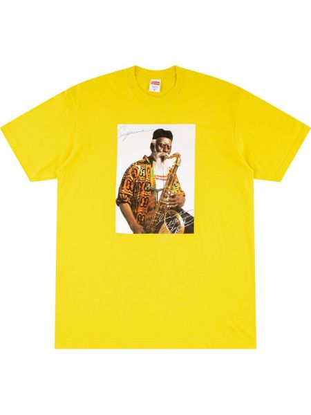 Camiseta Supreme amarillo