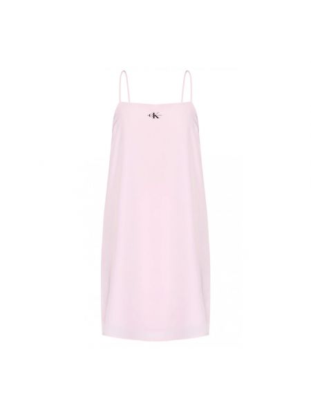Sukienka mini Calvin Klein różowa