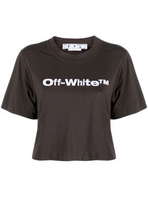 T-shirt con stampa Off-white