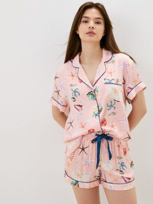 Пижама Indefini, розовая