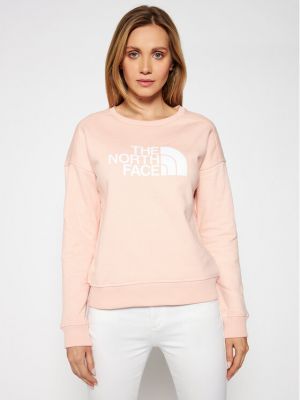 Bluza dresowa The North Face różowa