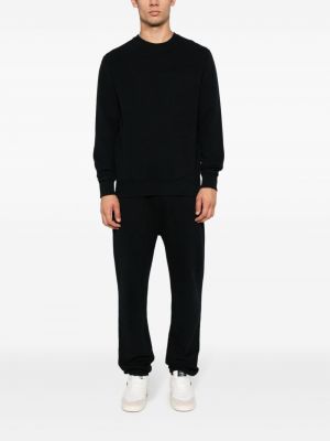 Medvilninis siuvinėtas džemperis Mc2 Saint Barth juoda