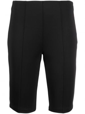 Kolesarske kratke hlače s potiskom Calvin Klein črna