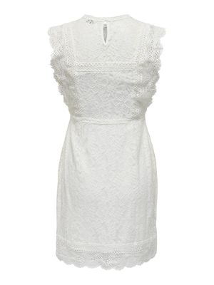 Вечерна рокля Only бяло