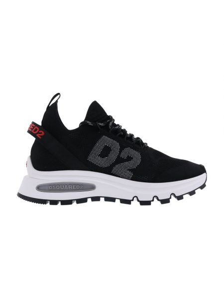 Nylonowe sneakersy Dsquared2 czarne