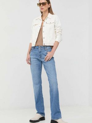 Proste jeansy relaxed fit Mustang niebieskie
