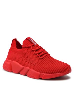 Sneakers con motivo a stelle Big Star Shoes rosso