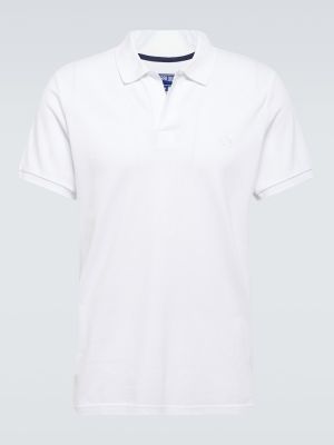Памучна поло тениска Vilebrequin бяло