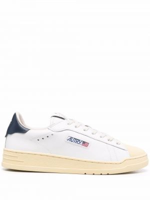 Brodert sneakers Autry hvit